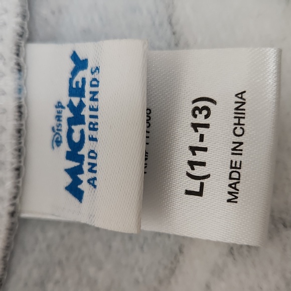 Disney Mickey and Friends ALL OVER PRINT Sweatshirt Youth Juniors Size L - Picture 2 of 9